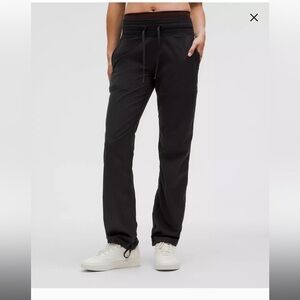 Black dance studio pant
